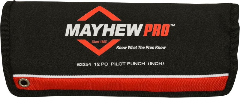 Mayhew Tools 62254 Pilot Punch Set - 12-Piece Black Oxide Finish - Image 5
